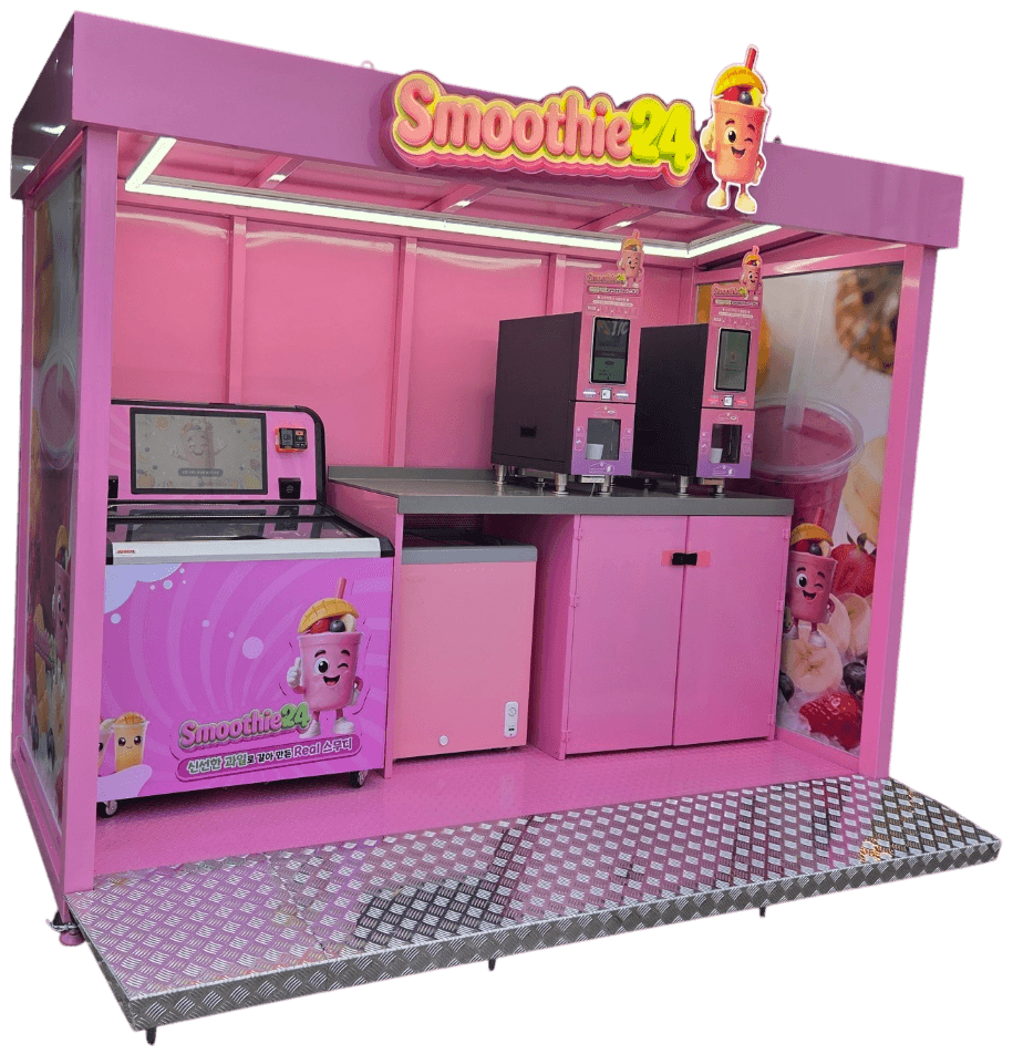 Smoothie24 팝업매장 하우징