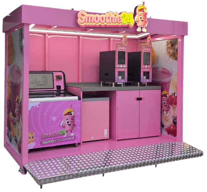 Smoothie24 팝업매장 하우징