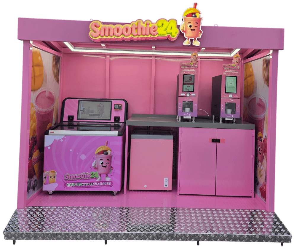 Smoothie24 팝업매장 하우징